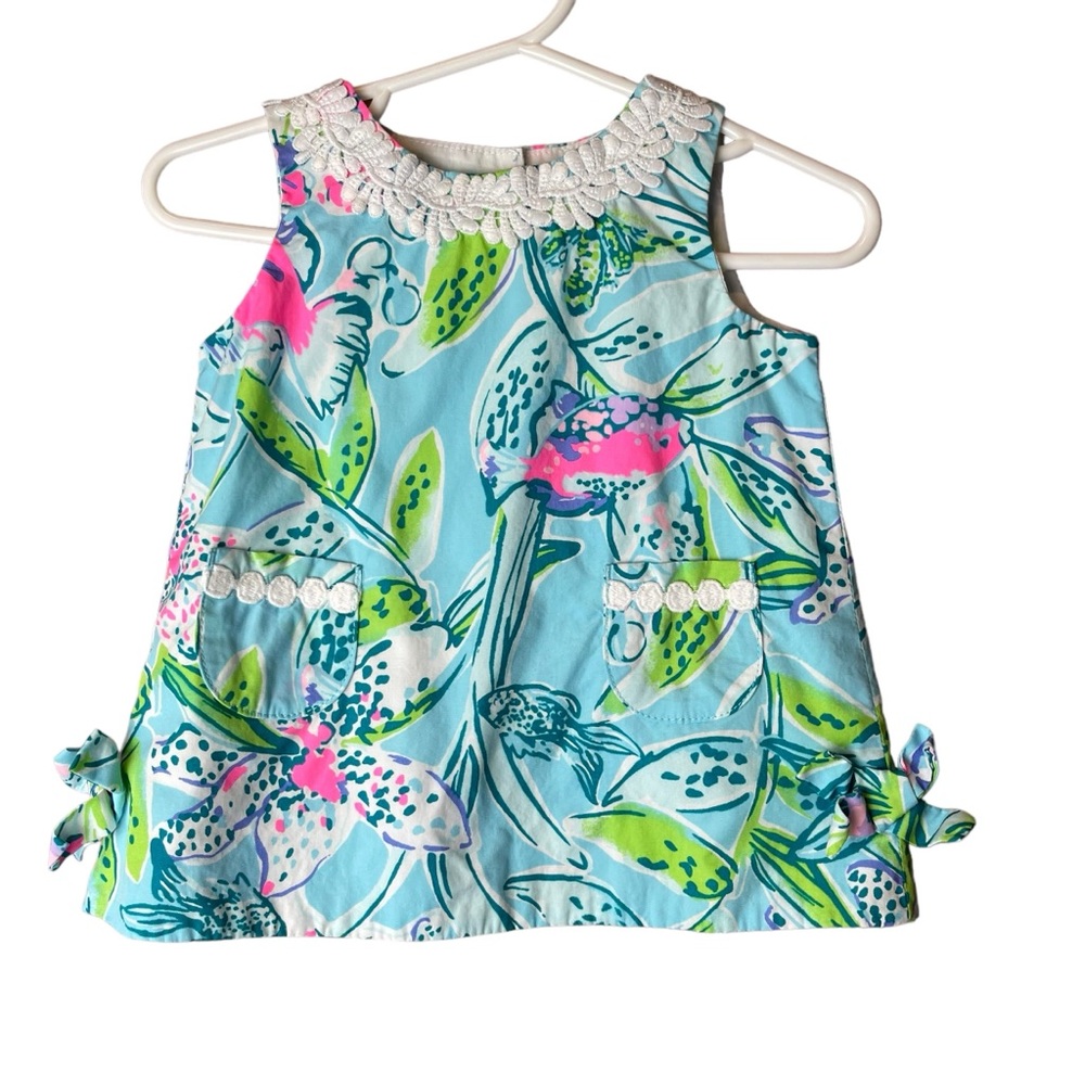 Lilly Pulitzer Shift Dress Baby 3-6M (no bloomers)